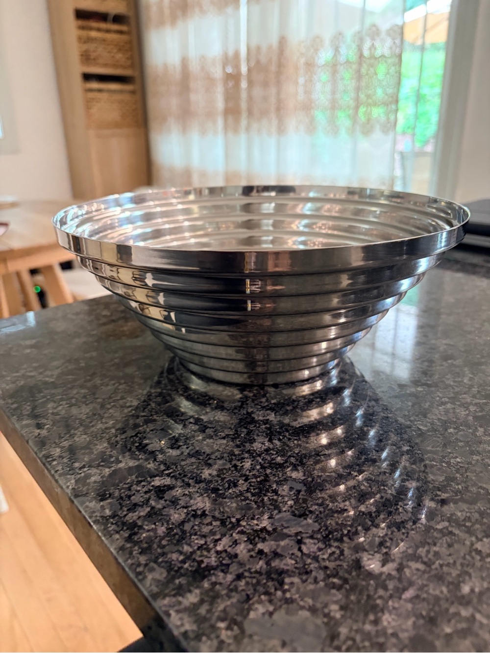 Alessi Maya Stainless Steel Decorative Serving Bowl - Silver
